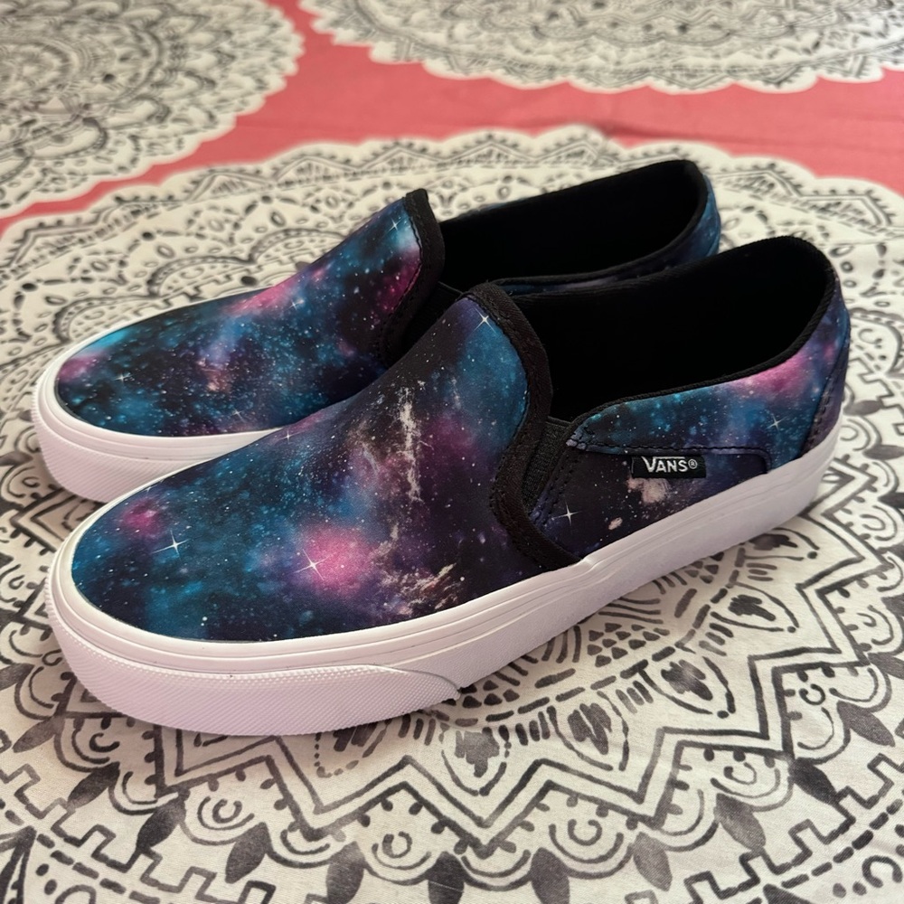 Vans Galaxy Slip On Shoes